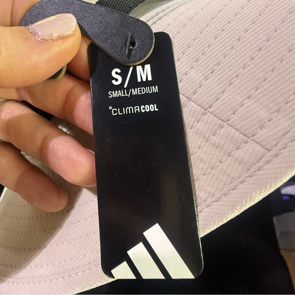 NWT Men’s Cream Adidas Bucket Hat w/ClimaCool technology - Picture 6 of 9